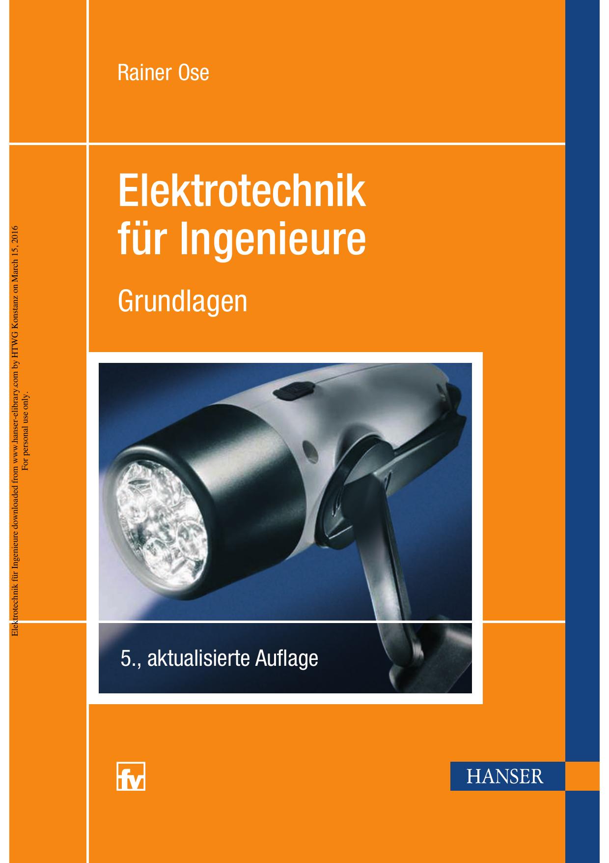 Elektrotechnik für Ingenieure